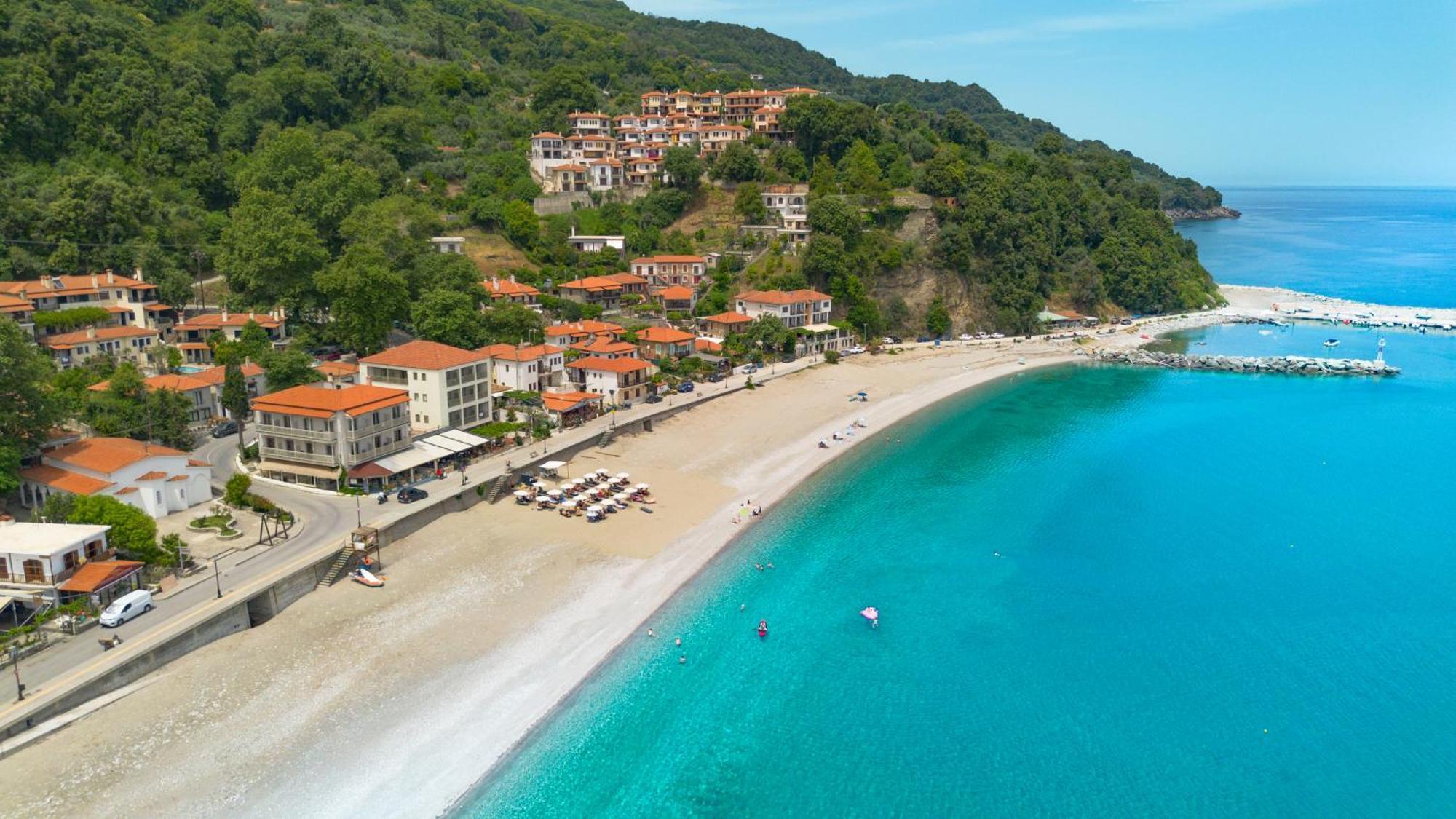 Kenta Beach Hotel Agios Ioannis  Exteriör bild