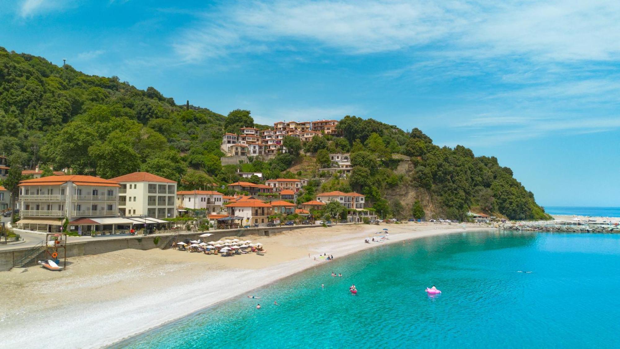 Kenta Beach Hotel Agios Ioannis  Exteriör bild